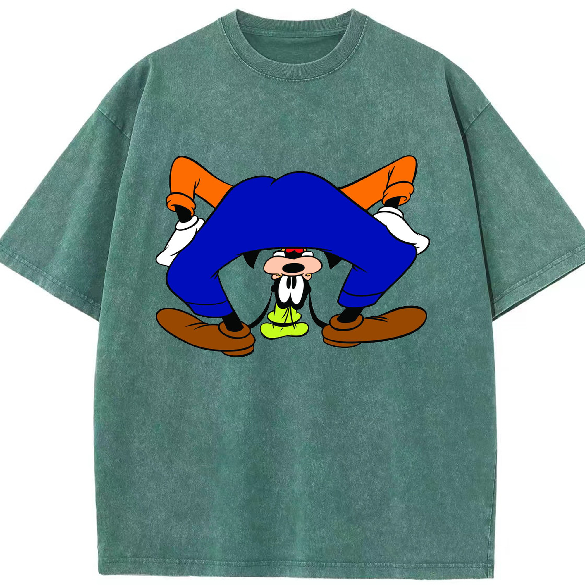 （画像用） ミッキーマウス Mickey Mouse 綿100% ヴィンテージ風 半袖Tシャツ（フロントプリント）